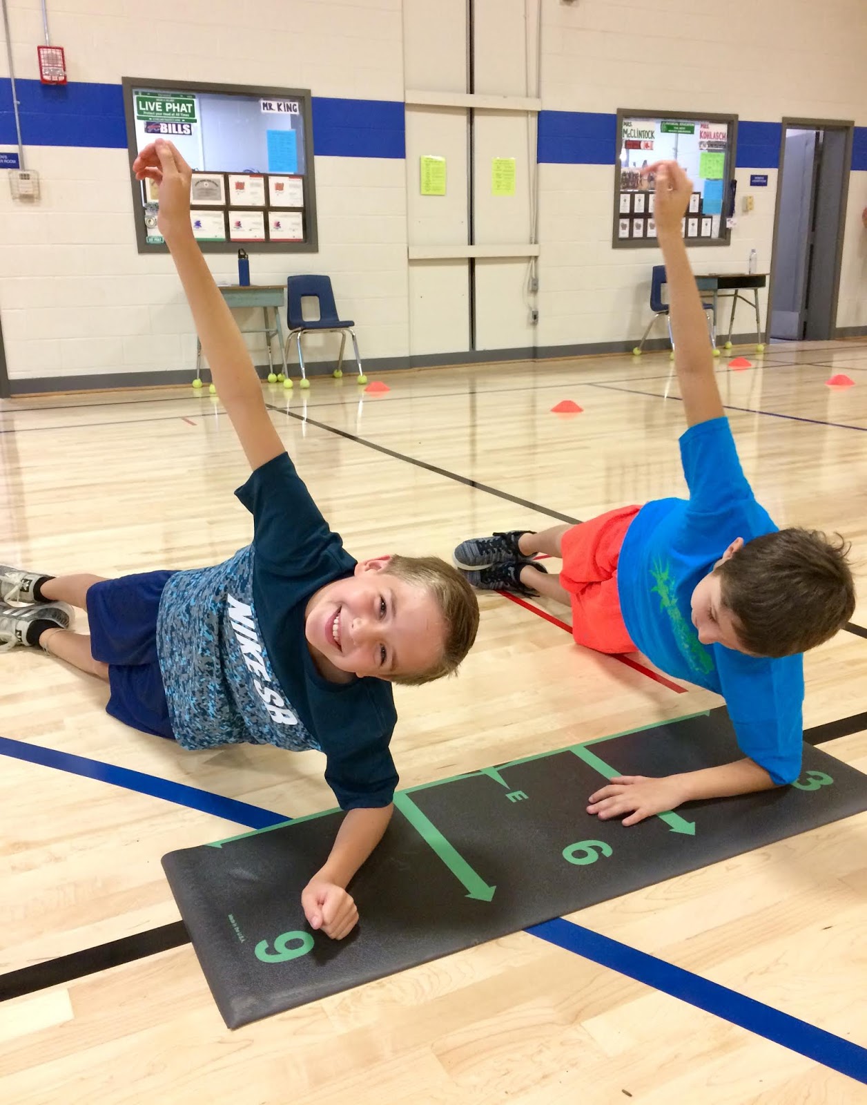 Williston Central School Physical Education: 5th - 8th Grade PE Warm-up!