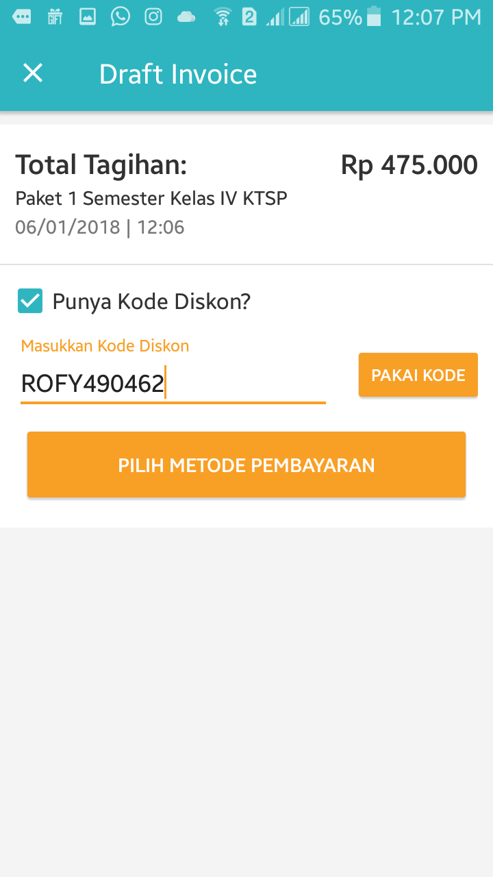 Cara Daftar Ruang Guru Diskon 50 Seputaran Guru