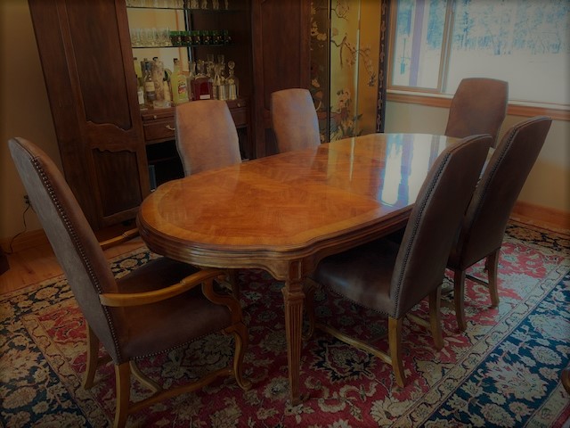 Nip N Tuck Upholstery Leather Dining Chairs