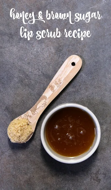 Honey and Brown Sugar Lip Scrub Recipe