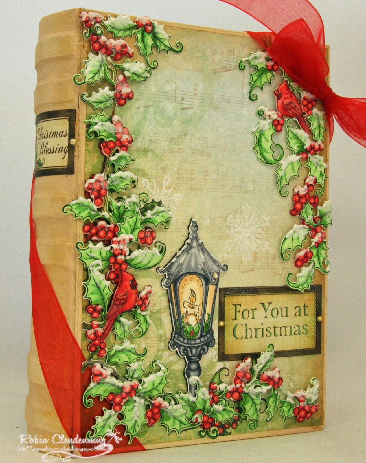Jaime usborne InkMagination: Heartfelt Creations-Christmas Book Box