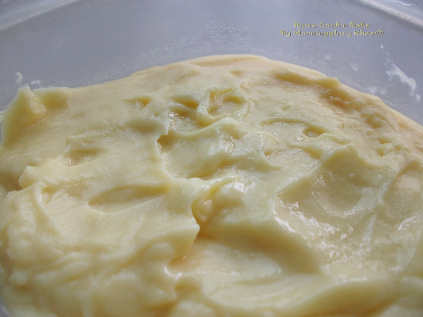 Whipping cream bread ขนมปังหมีไส้คัสตาร์ด Cook n Bake Journal By