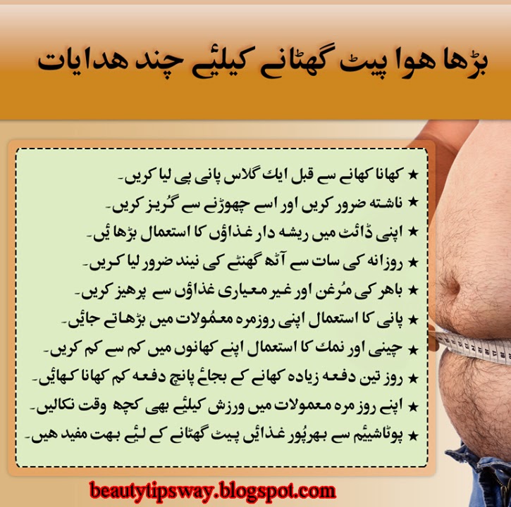 pierdere în greutate krny k totkay în urdu)
