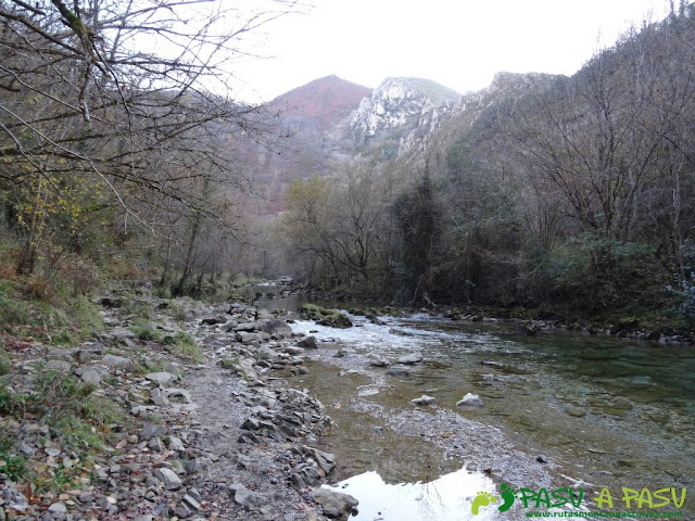 Sendero pegado al Río Dobra