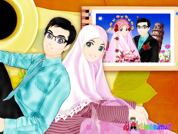 Moslem Sweet Couple