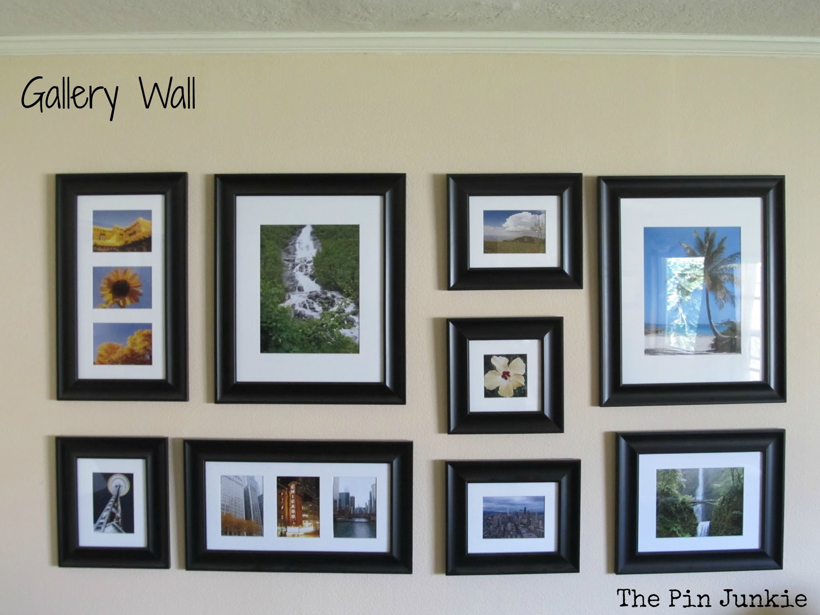 gallery wall travel photos