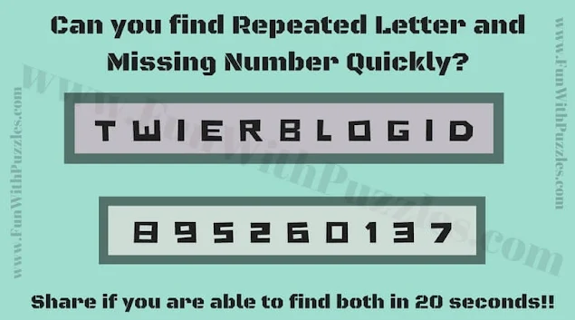 Quick Observation Visual Brain Teasers Questions-1