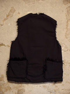 FWK by Engineered Garments "Over Vest - Nyco Ripstop/Fake Fur" Fall/Winter 2015 SUNRISE MARKET