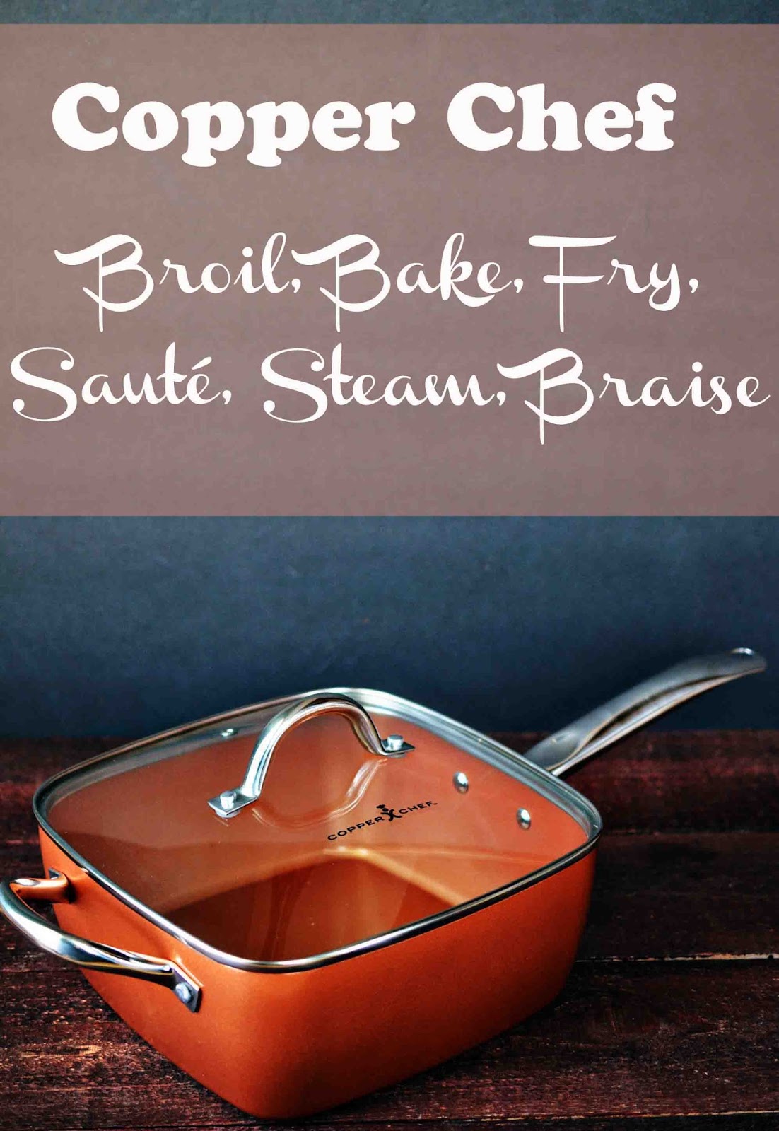 Theresa's Mixed Nuts Copper Chef Cookware™ Helps You Cook without Clutter!