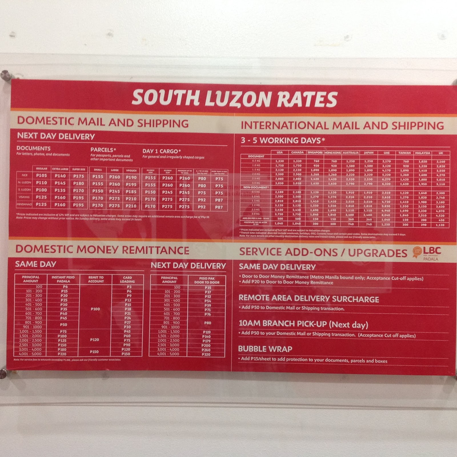 LBC Centtro Mall Branch, Los Banos, Laguna