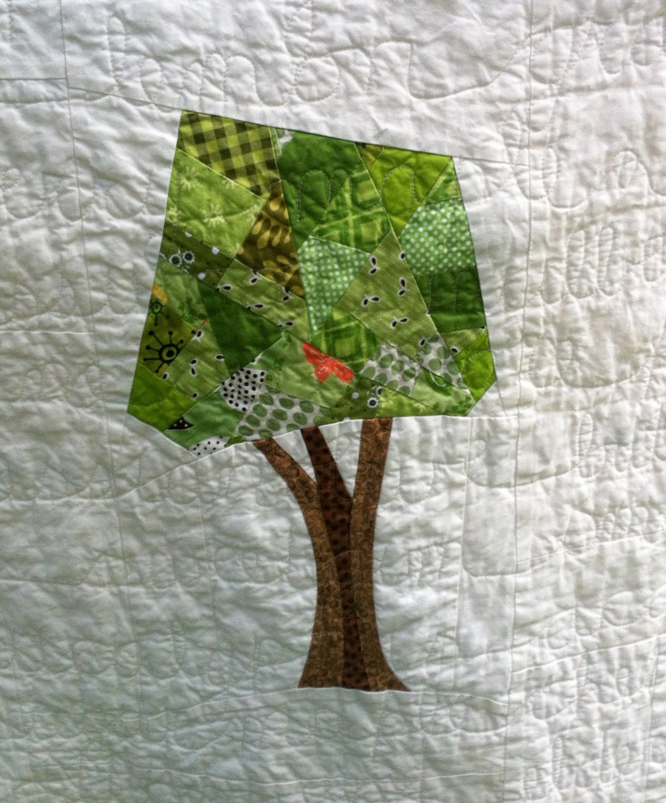 Sewn by Leila Gardunia My Tree Quilt