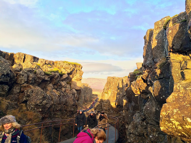 The Golden Circle tour, Þingvellir National Park, Thingvellir, Iceland, tavelling, wisata, Eropa