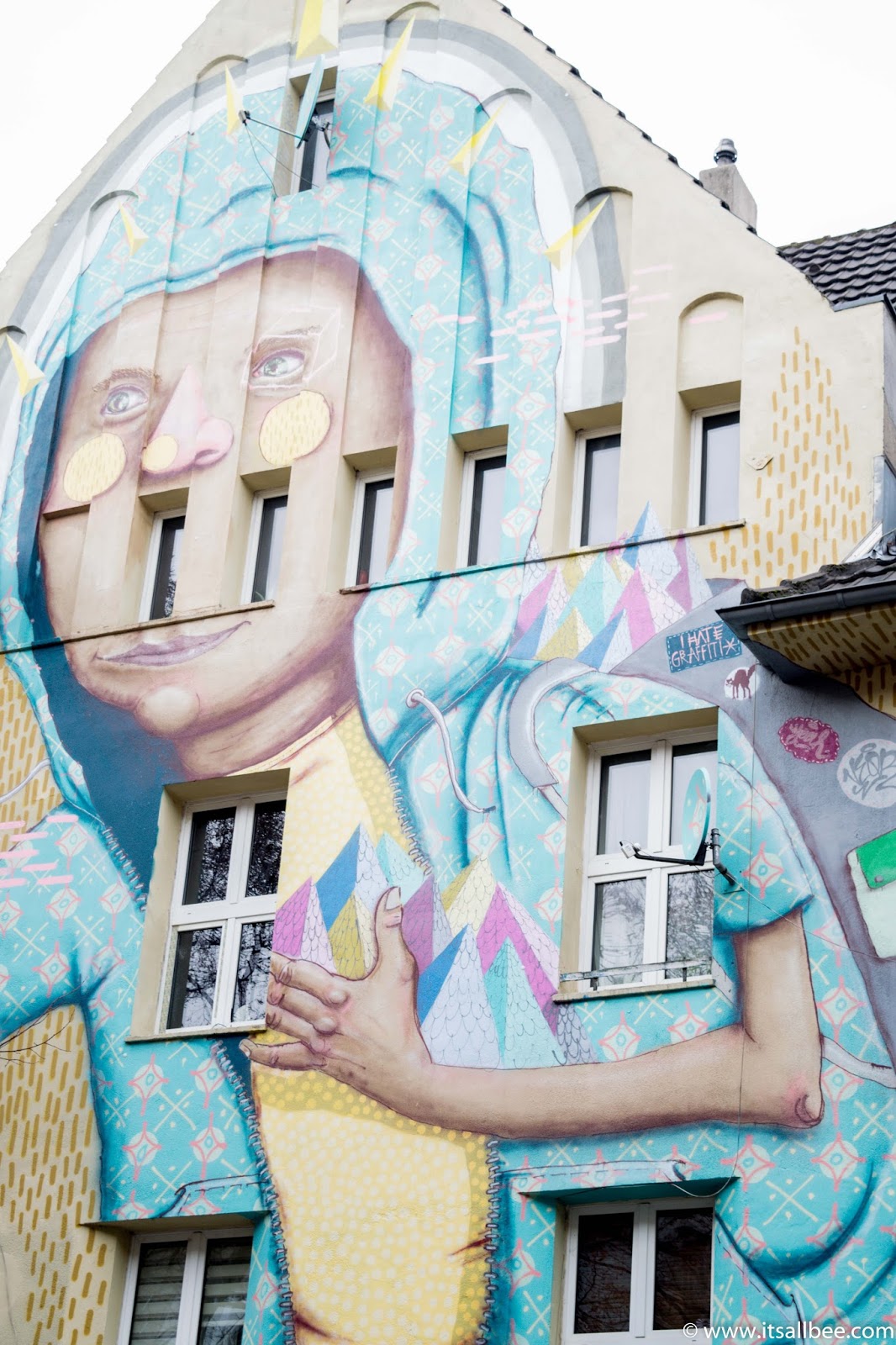 Dusseldorf Kiefernstrasse Street Art | A Colourful Side of Dusseldorf You Need To See