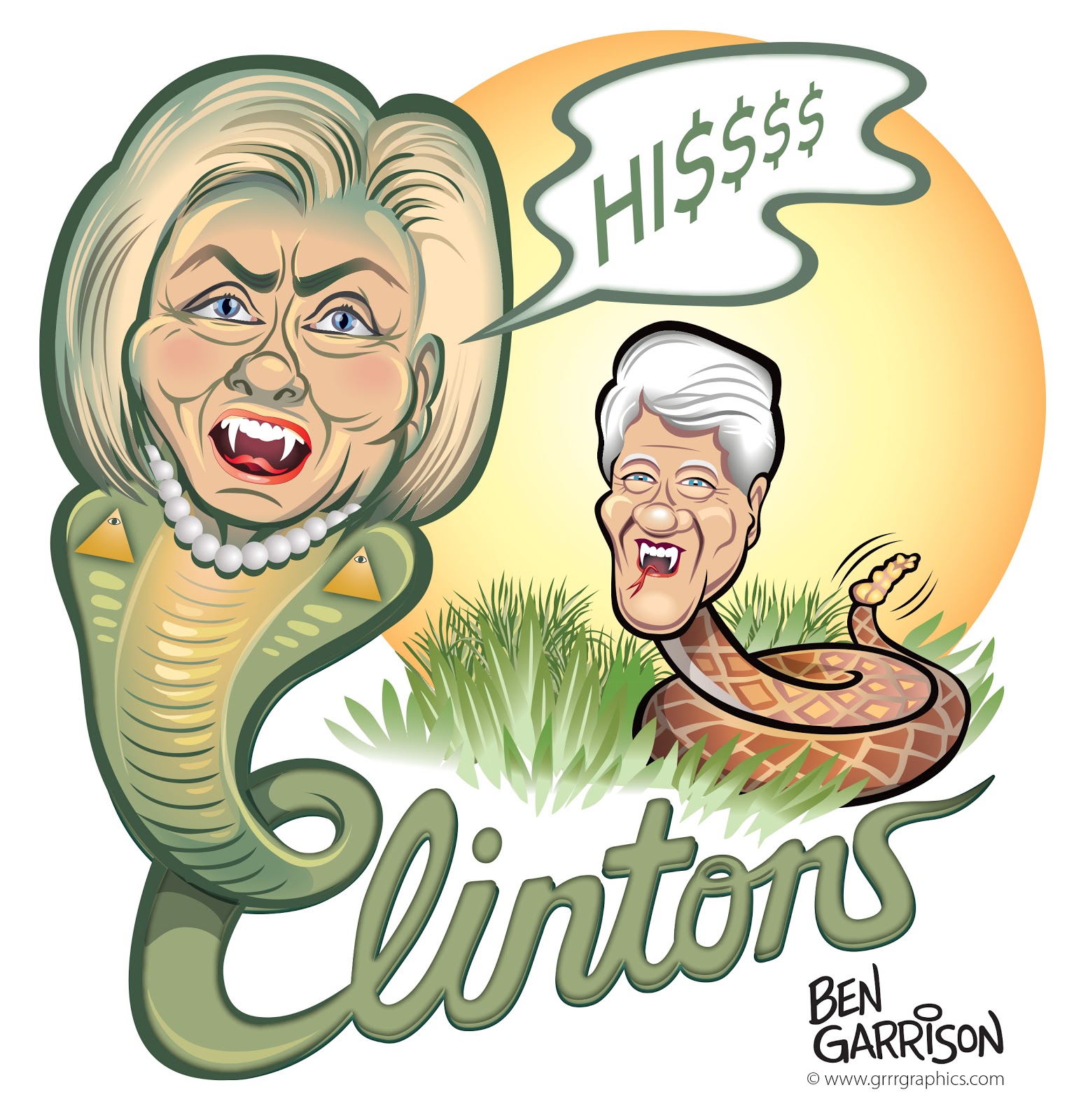 Rogue Cartoonist: Stop Hillary!