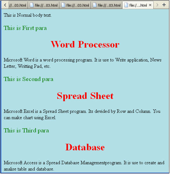 css_part2 ~ ICT & others Information