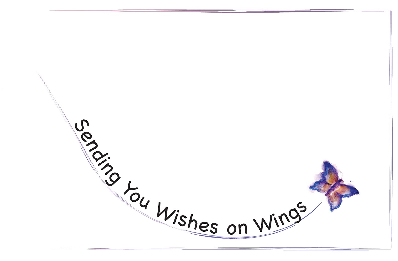Butterfly Kisses & Wishes on Wings