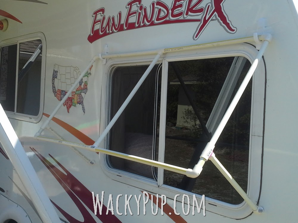 Wacky Pup How to Make Easy DIY PVC Awnings for Your Camper Fully