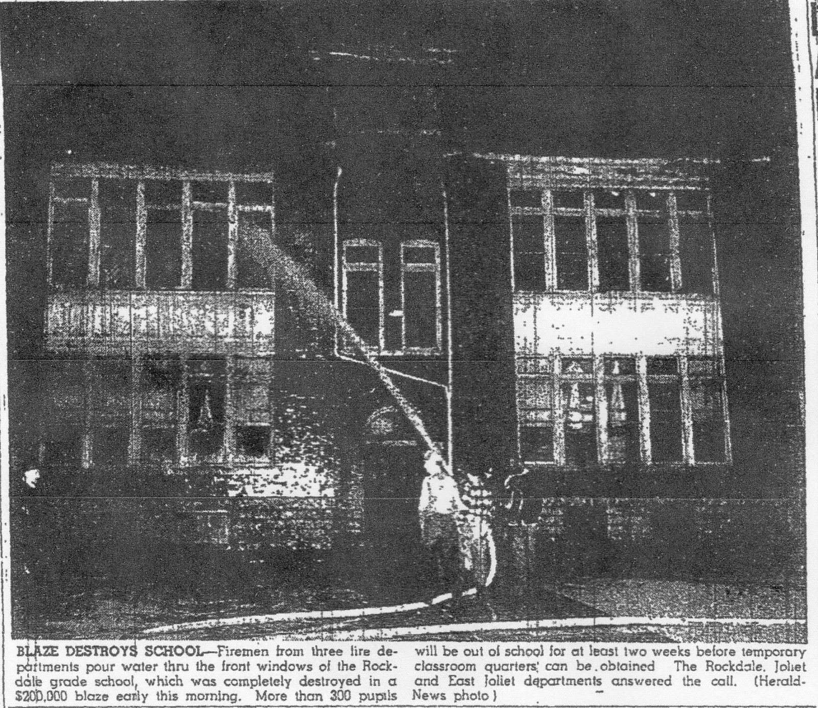 IkonReader Rockdale School Fire