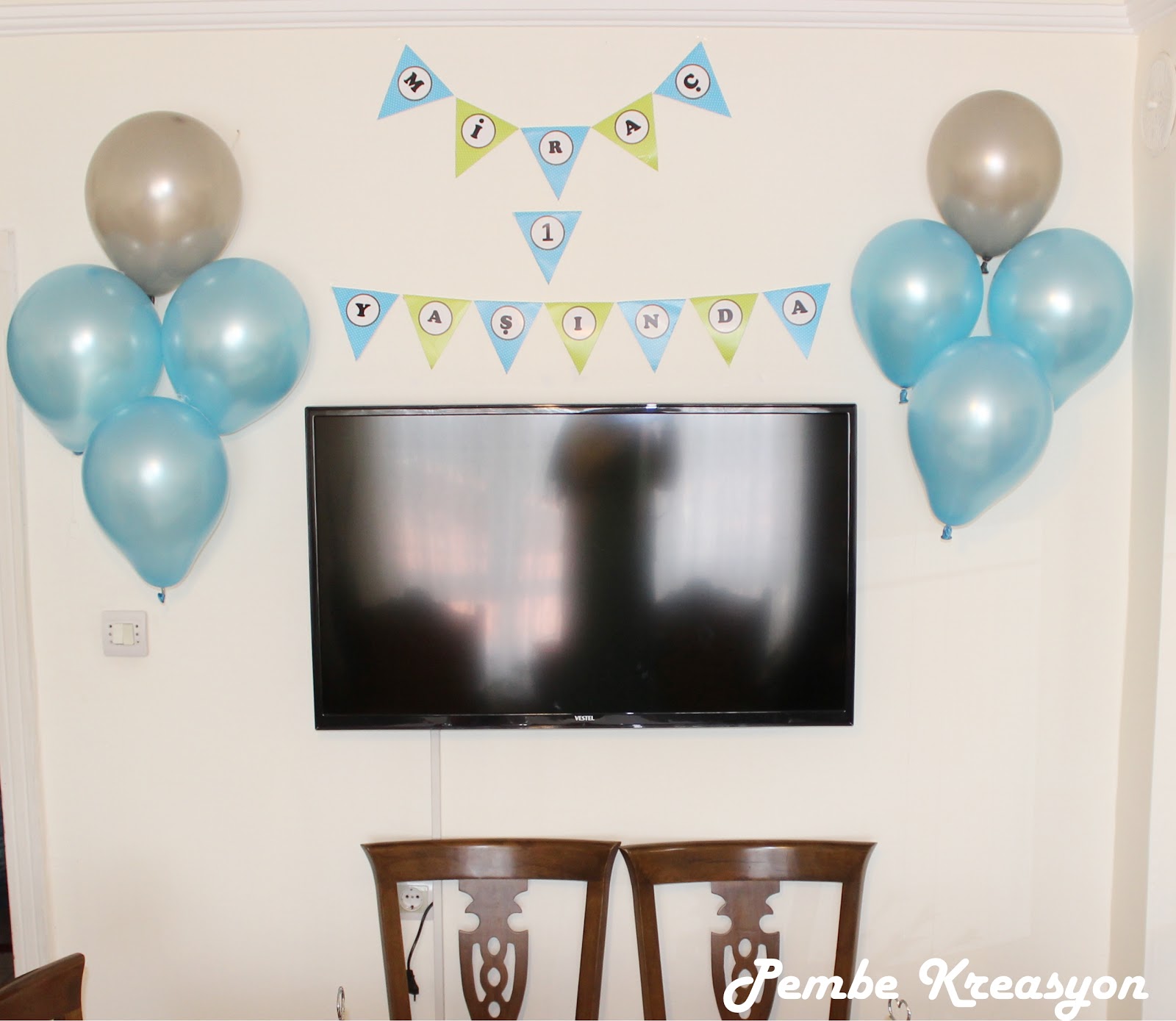 Pembe Kreasyon 1 YAŞ DOĞUM GÜNÜ