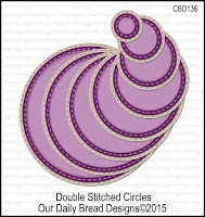 ODBD Custom Double Stitched Circles Dies