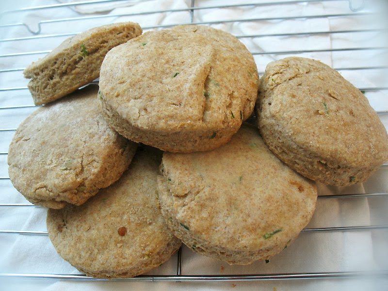 Whole Wheat Buttermilk Biscuits with Chives Lisa's Kitchen