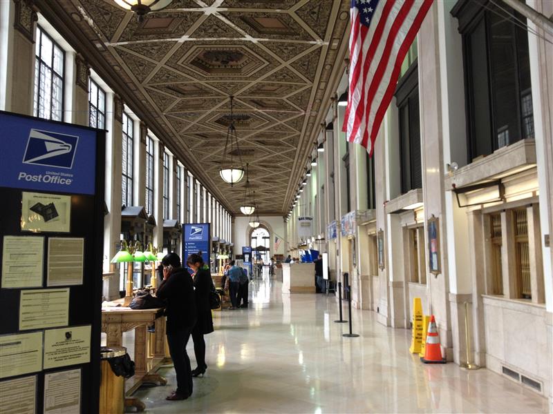 At The End Of The Week James A. Farley Post Office