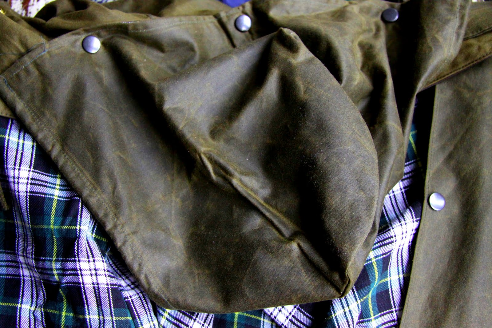 British Corner British Oilskin, Wax Jacket 100 Waxed Cotton