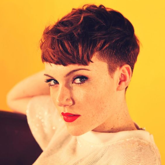 La Moda En Tu Cabello Cortes De Pelo Corto Con Flequillo Recto 2016