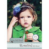 Rosalind Blue Felt Flower Kit