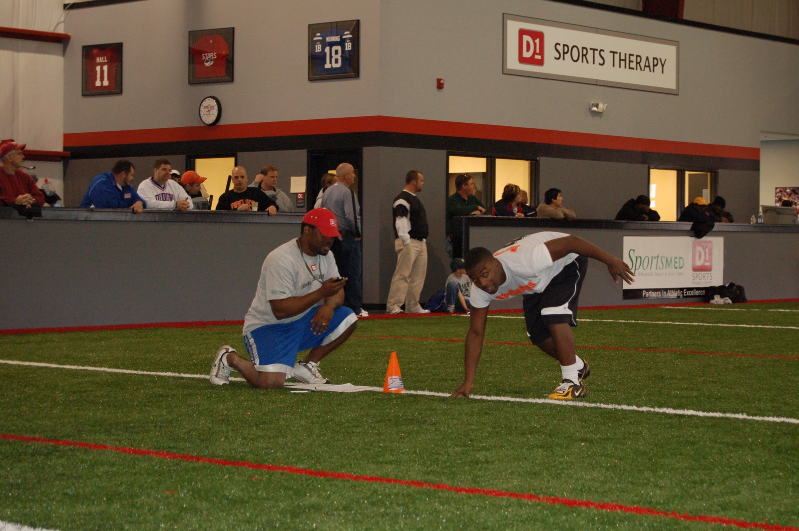 D1 Sports D1 Hosting 2012 EAE Football Combines