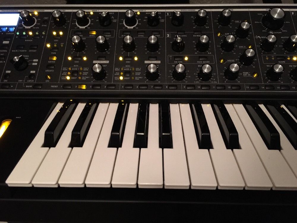 MATRIXSYNTH Moog Sub 37 Keyboard Synthesizer