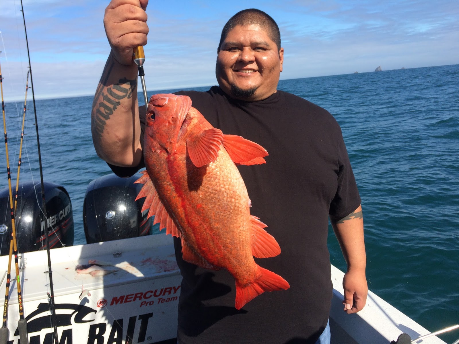 Brookings, Oregon, Fishing Charters Giant vermilion rockfish caught by