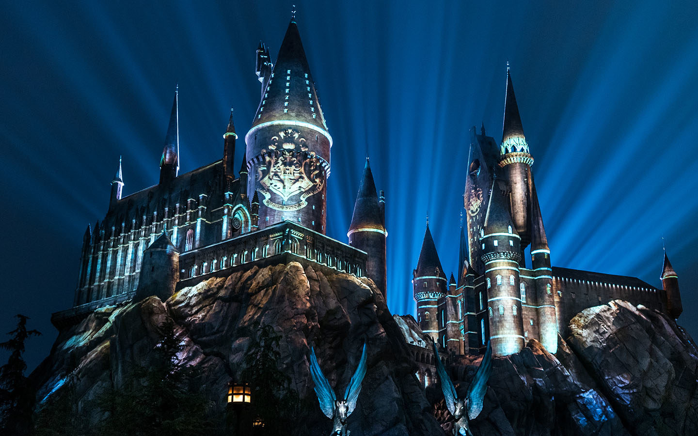 Orlando Magico NUEVO "NIGHTTIME LIGHTS AT HOGWARTS CASTLE" EN THE