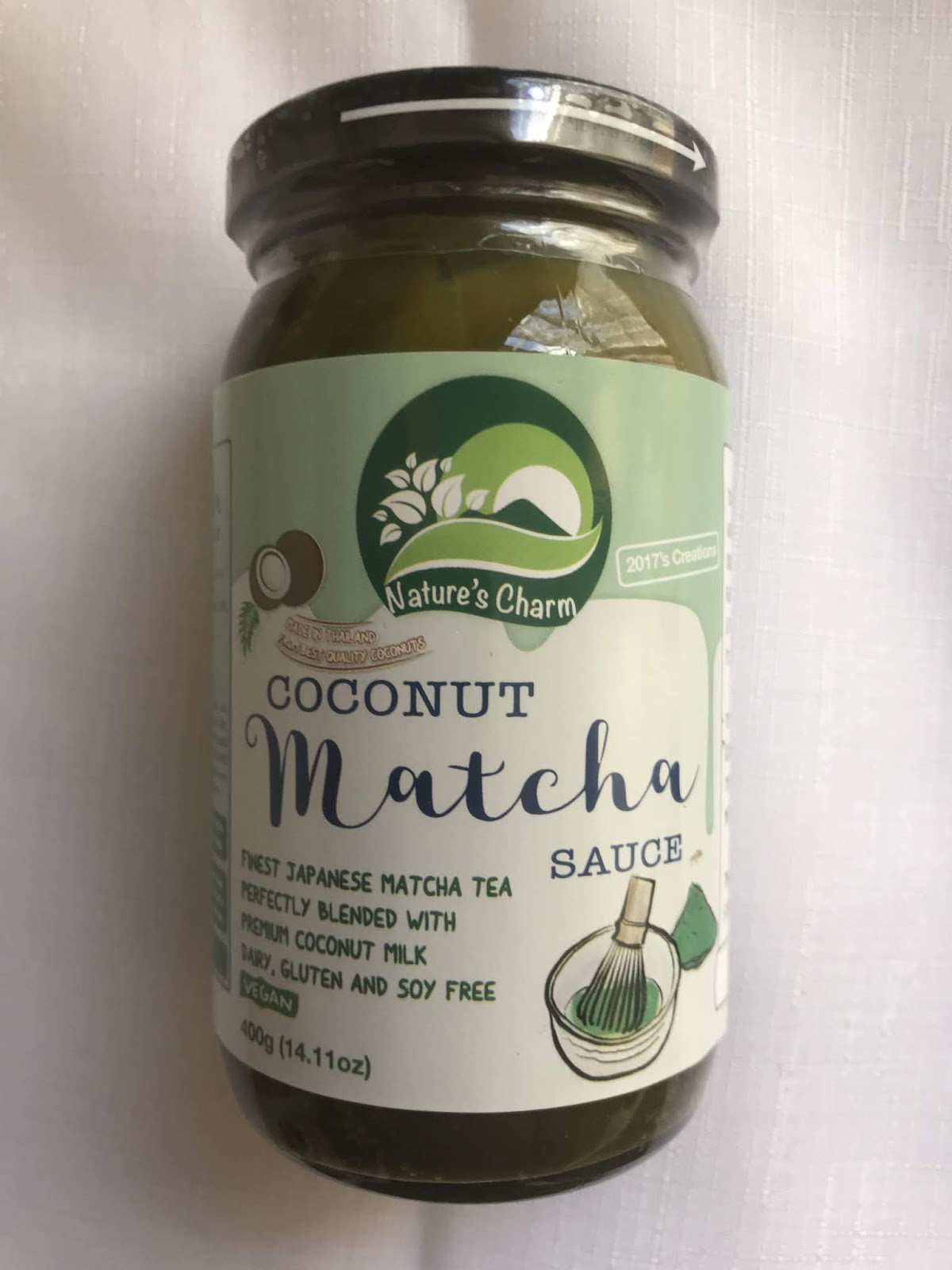 Nature's Charm Coconut Salted Caramel & Matcha Sauces