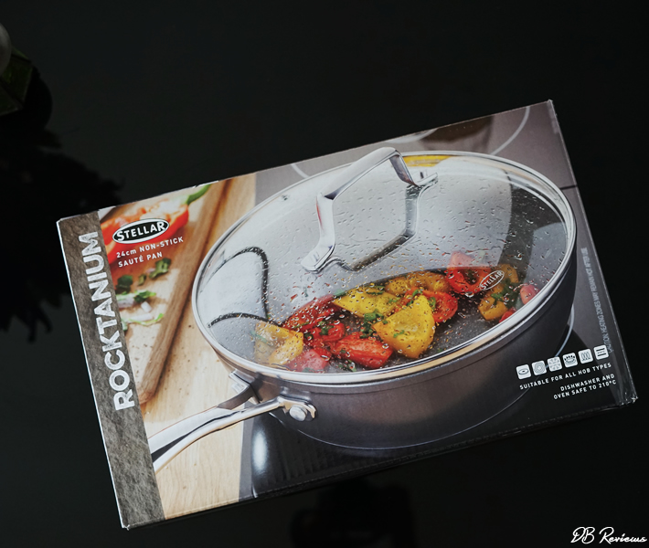 Stellar Cookware's Rocktanium Saute Pan Review and a Recipe DB