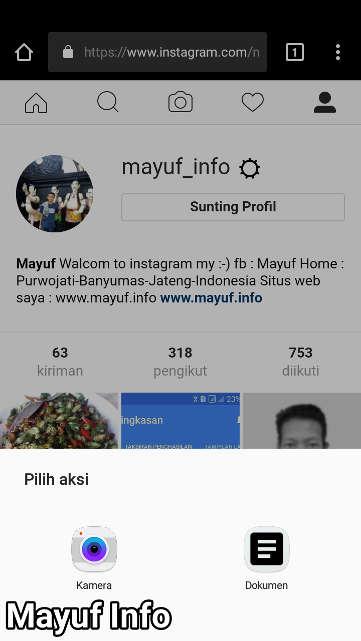 Cara Unggah Upload Foto Di Instagram Tanpa Crop Tanpa Aplikasi Terbaru