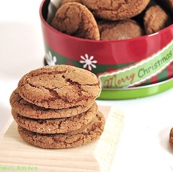 gingersnaps cookies recipe