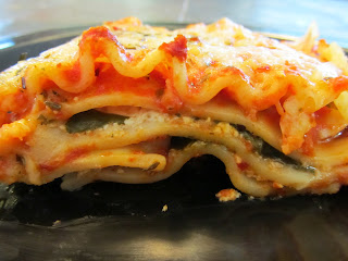 Fine and Fair: Meatless Monday: Spinach & Tofu Lasagna