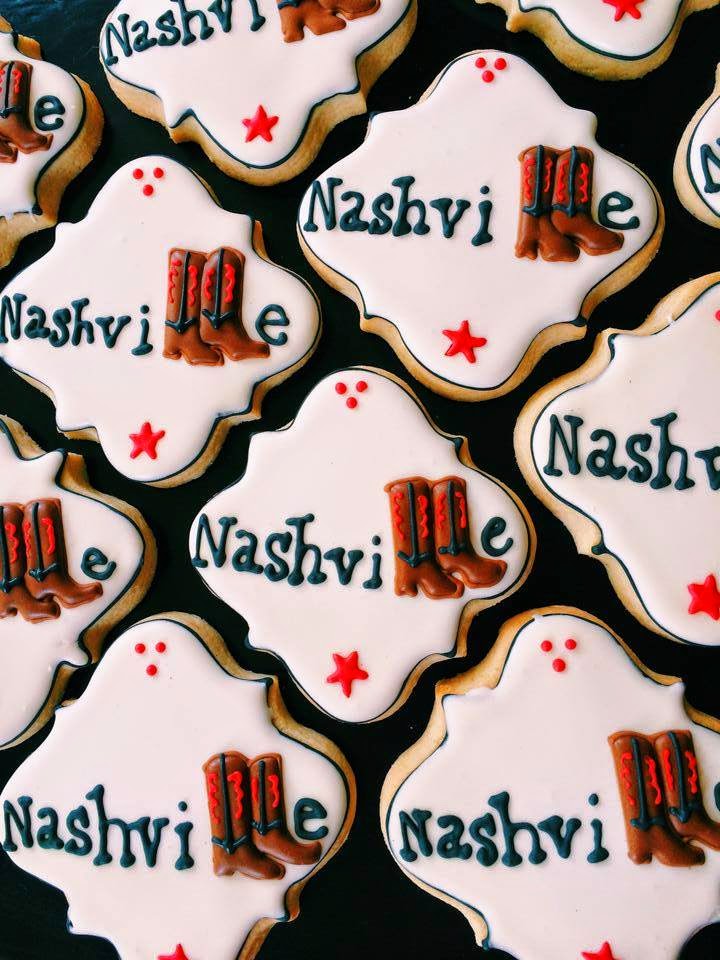 Sweet G Nashville cookies, Music City cookies