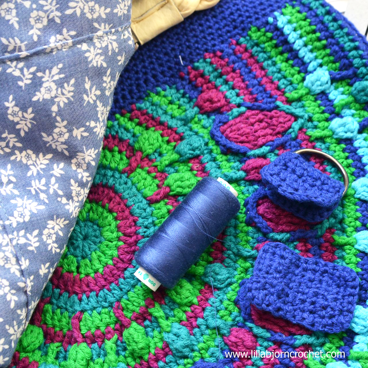 Kits for Peacock Tail Bag are almost here! LillaBjörn's Crochet World