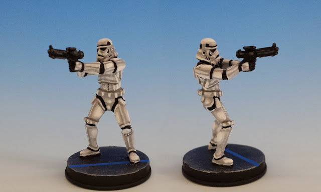 Stormtrooper Variant Pose, Imperial Assault FFG (sculpted by Benjamin Maillet, 2015)