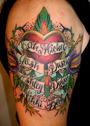 tattoo tribute arm shoulder upper tattoos tree tatoo symbols bicep