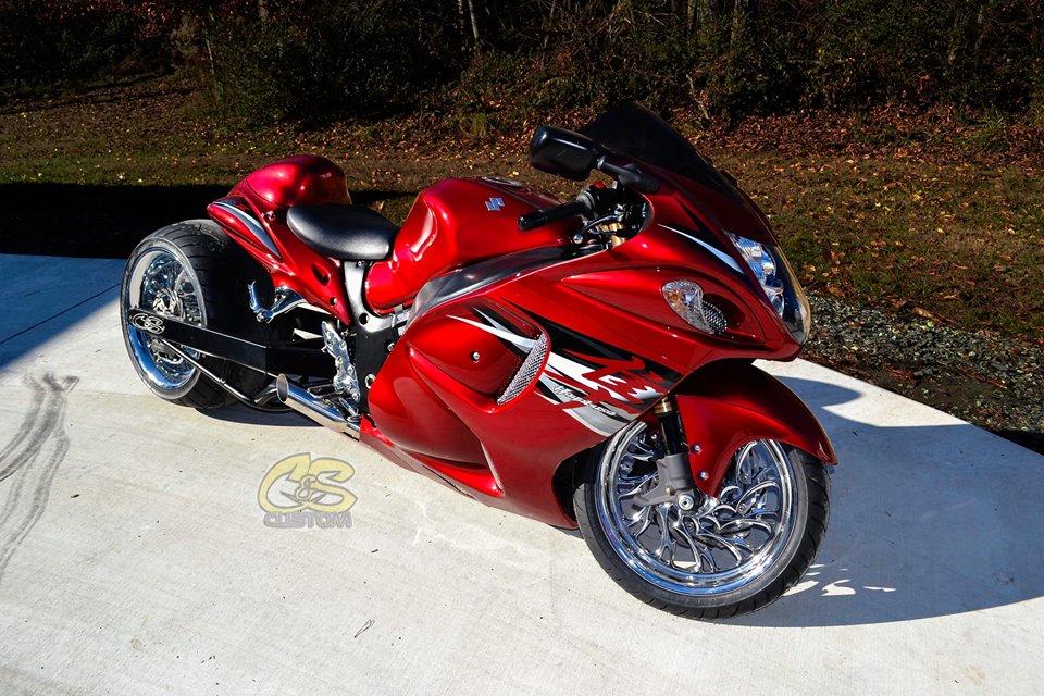 GSX1300Rハヤブサロンスイカスタム