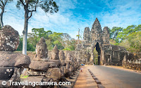 We have already talked about how little people who haven't visited Angkor actually know about Angkor. At least I had a very limited idea of the place. I had seen pictures, read some blogs, but I visualized Angkor as one single temple, which in my imagination was a hybrid of Angkor Wat, Bayon, and Ta Prohm. I wasn't aware that all these are three completely different temples, and was completely oblivious of the fact that there are countless other temples and dramatic structures besides these three.