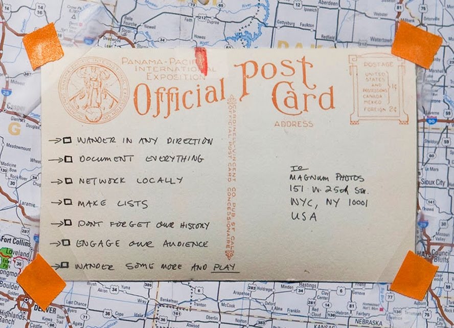 This Is Your Life. Research Postcards from America