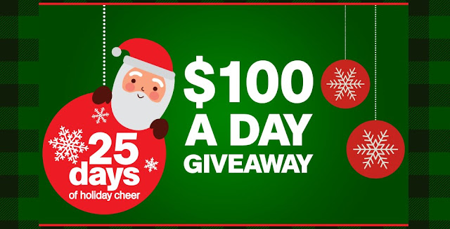 25 Days of Holiday Cheer $100 Giveaway 25 Days of Holiday Cheer $100 Giveaway