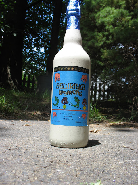 This bottle of Delirium Tremens wants you to drink it.