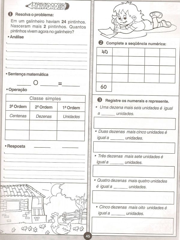 ATIVIDADES MATEMÁTICA 3° ANO FUNDAMENTAL EXERCÍCIOS IMPRIMIR (XI