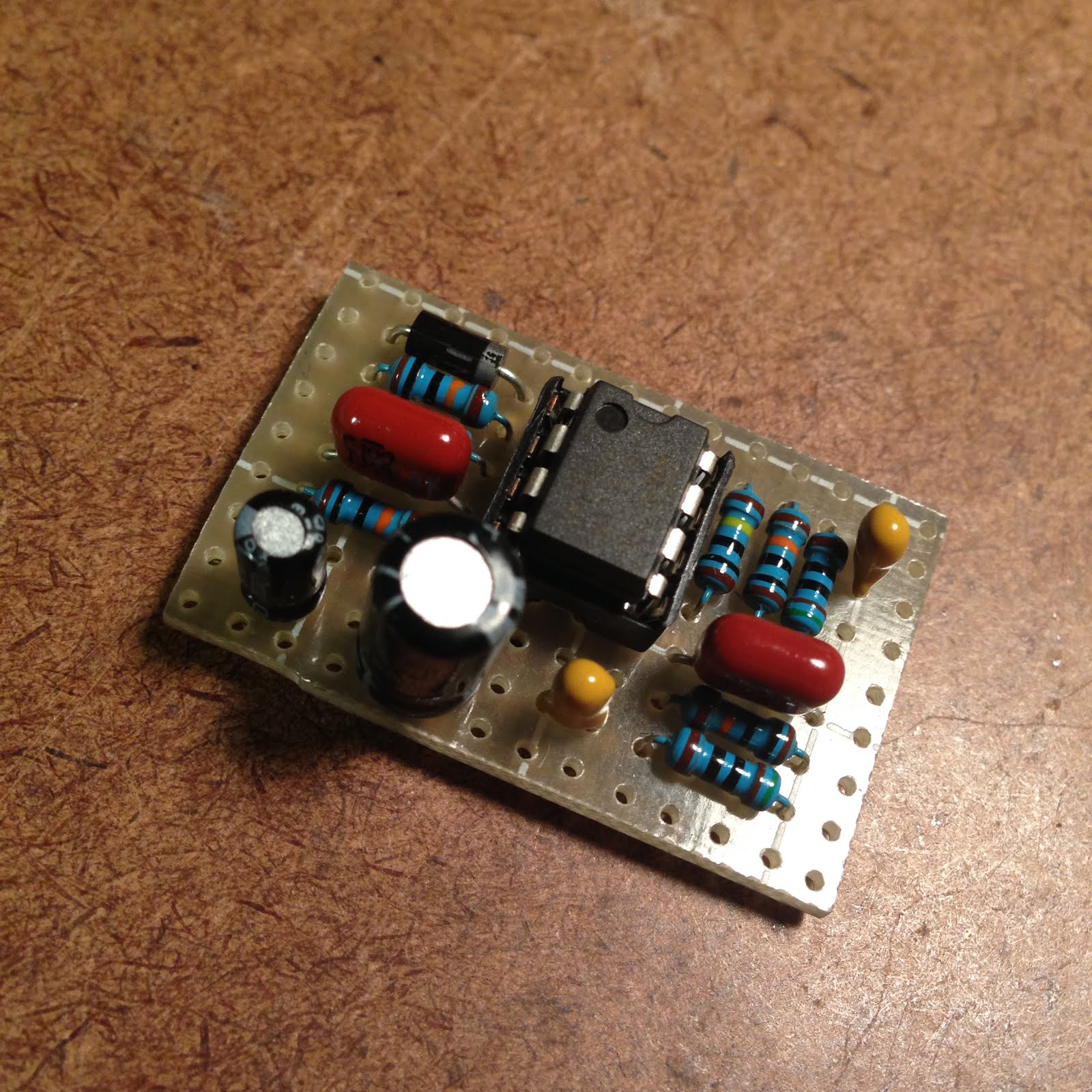Perf and PCB Effects Layouts: Dual Klon Buffer