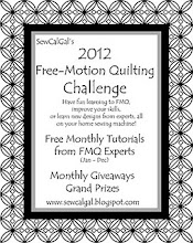 FREE MOTION QUILTING CHALLANGE 2012